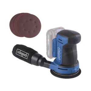 c obs125 x akkus excenter /sarokcsiszoló, ixes 20 v (akku és töltő nélkül)